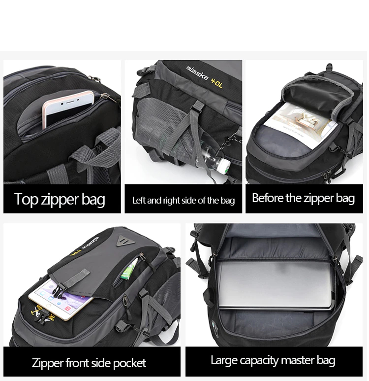 Various storage of Alaska Outdoor Waterproof Sports Bag 