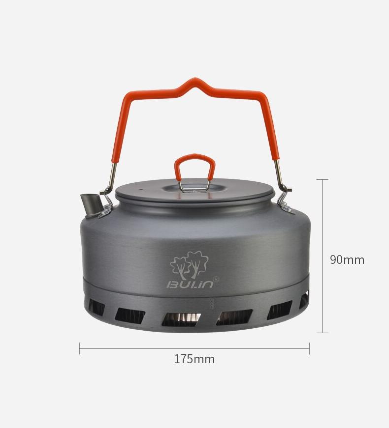 Size of the Outdoor Portable Kettle with Heat Ring